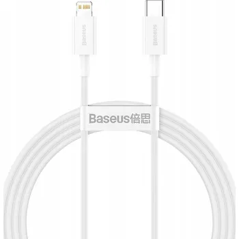 Datový kabel Baseus kabel Superior PD USB-C - Lightning 1,5 m bílý 20W