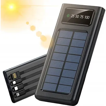 Powerbanka SOLÁRNÍ NABÍJEČKA POWER BANK 26800MAH SE 4 USB PORTY A LED DISPLEJEM