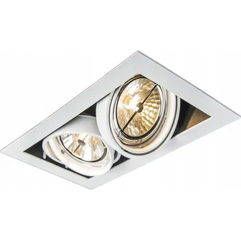 IP kamera Kvadratový stropní reflektor QAZQA bílý