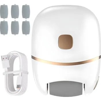 PILNÍK NA NOHY LED OSVĚTLENÍ 2 RYCHLOSTI SADA 7 HLAVIC BÍLÁ