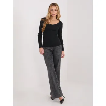 Dámská halenka Halenka WT BZ A1076.15 černá jedna velikost