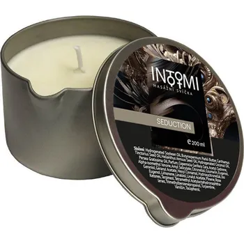 Masážní přípravek Eureko Masážní svíčka INTIMI Seduction, 200 ml