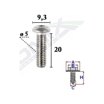 Oprava karosérie Romix Šroub C70533