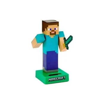 Figurka Plastová solární pohybující se figurka Minecraft: Steve