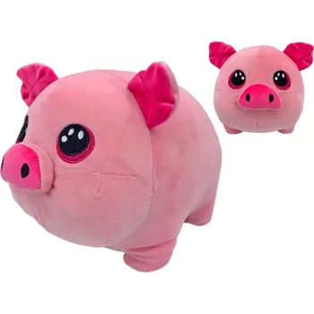 plyšák Prase plyšové 33cm spandex 0m+ v sáčku