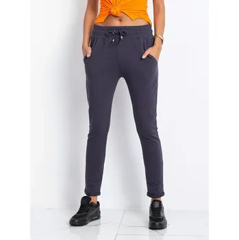 Dámské kalhoty Tepláky RV DR 3698.05X grafit XS