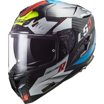 Helma na motorku LS2 Helmets LS2 FF327 CHALLENGER CT2 SPORTY WHITE - XS