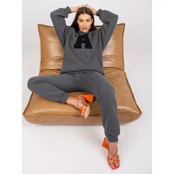 Dámská halenka Sada EM KMPL U660.03 tmavě šedá jedna velikost