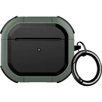 Pouzdro na mobilní telefon Odolný obal se zesílenými rohy pro AirPods 4 - zelený