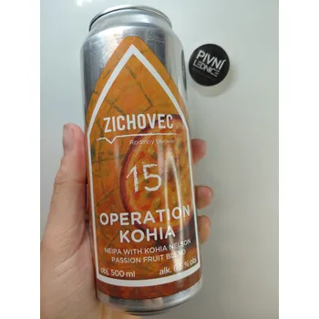 Pivo Zichovec Operation Kohia 15°/6,5% 0,5l
