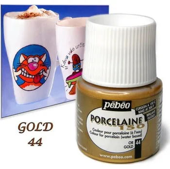 Barva na porcelán vypalovací PORCELAIN 150-barva GOLD č.44 objem 45ml