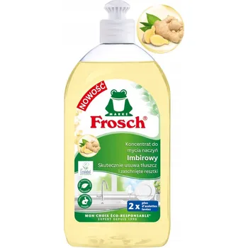 Mycí prostředek Prostředek na Nádobí Frosch Koncentrovaný Mycí Prostředek Zázvorový 500ml