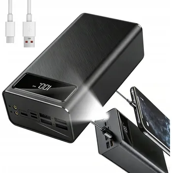 Powerbanka RYCHLÁ POWERBANKA S DISPLEJEM 50000mAh USB-C USB-A
