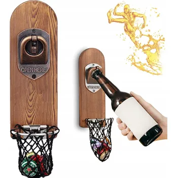 Otvírák ZONSUSE Otvírák na Láhve na Zeď s Magnetem a Nádobou