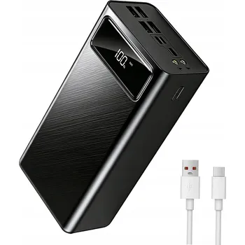 Powerbanka POWERBANKA 50000MAH S RYCHLÝM NABÍJENÍM USB-C USB-A S KABELEM