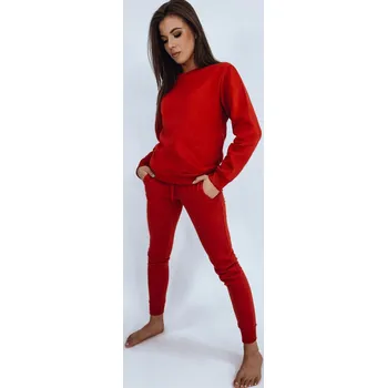 Červená dámská tepláková souprava AY0470 Velikost: M