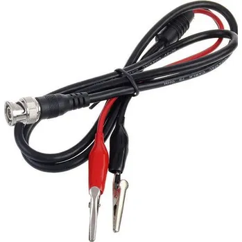 Video kabel Měřící kabel BNC - 2x krokosvorka 1,5m