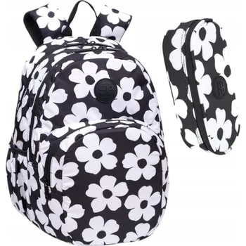 Školní batoh Vícekomorový Školní batoh CoolPack bílý, černý 27 l