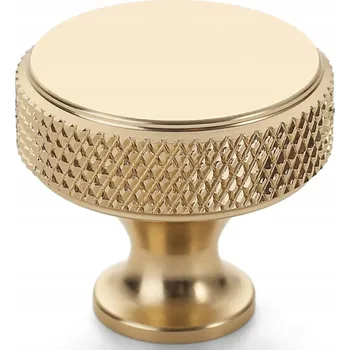 Nábytkové kování Nábytková úchytka KNOFLÍK zlatá 30 mm