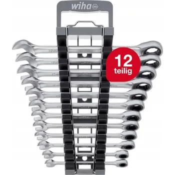 Klíč WIHA Sada Otevřených a Očkových Klíčů 13 Kusů s Držáky 8-19 mm