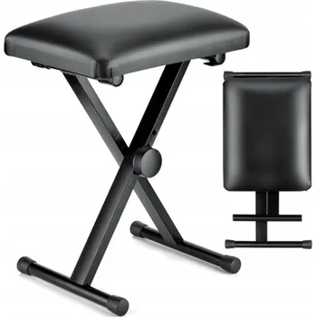 KLAVÍRNÍ STOLIČKA STOLIČKA KLÁVESNICE ŽIDLE ORGÁNY STABILNÍ NASTAVITELNÁ