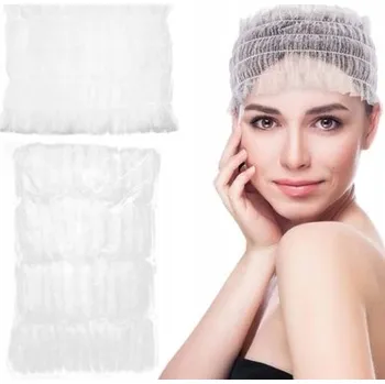 Čelenka Kosmetická čelenka na vlasy z netkané textilie - 100 ks