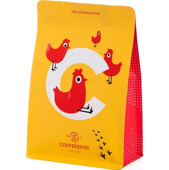 Káva COFFEESPOT Velikonoční káva 2026 - 250g Barva: Žlutá