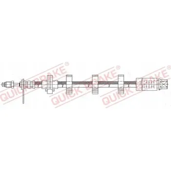 Brzdová hadice Quick Brake 32.985 Brzdová hadice