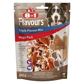 Pochoutka 8in1 Flavours Triple Flav.Mix 200g MEGA PACK
