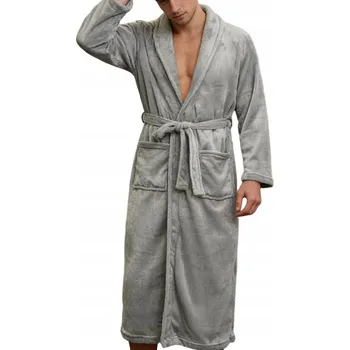 Dámský župan Župan s klopami, pánský župan, domácí oblečení XL