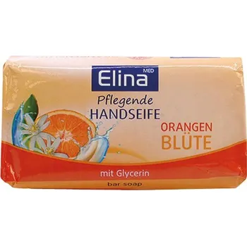 Mýdlo Elina Orange Tuhé mýdlo s obsahem glycerinu 100g