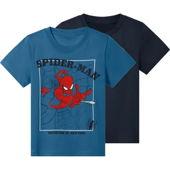 Dětské triko, 2 kusy (Spiderman, 122/128)