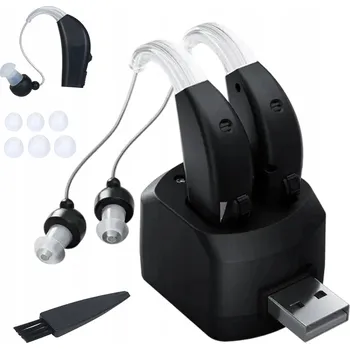 APARATY SŁUCHOWE REGULACJA S BATERIÍ 12-18 H A ČISTICÍM KARTÁČKEM