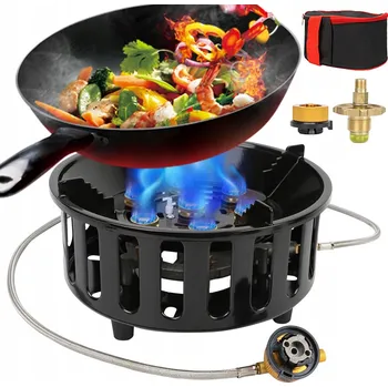 Turistický vařič Mini Turistický Vařič Rozkládací Polní Přenosný Kempingový Plynový