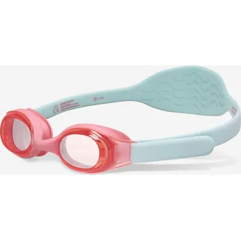 Plavecké brýle DECATHLON Plavecké brýle Kuwee s tónovanými skly MODRÁ|RŮŽOVÁ