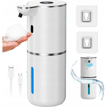 Dávkovač mýdla Bezdotykový dávkovač mýdla na podlahu Bedee 380 ml bílý