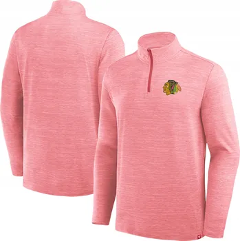 Pánská mikina Pánská mikina Chicago Blackhawks NHL Boarding Quarter Zip Velikost: L