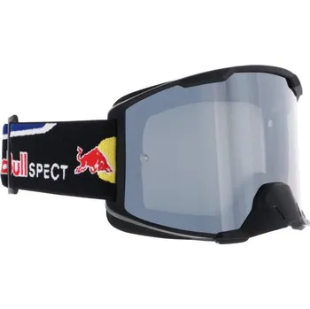 Helma na motorku Motokrosové brýle Red Bull Strive 011 černé se stříbrným sklem - uni