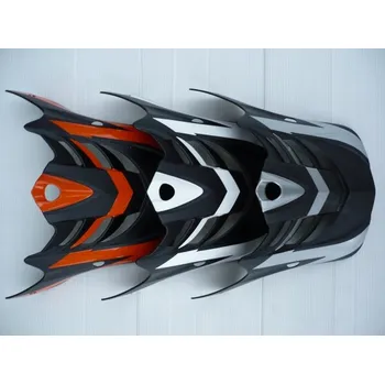 Helma na motorku Kšilt Scorpion VX-17 Air Smasher - černo-oranžový