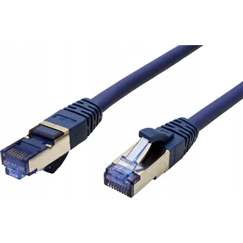 Síťový kabel Patchcord Value S/FTP 6a RJ45 / RJ45 7 m modrý