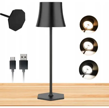 Lampička LED DOTYKOVÁ LAMPA 5000MAH 3 REŽIMY PRO KANCELÁŘ LOŽNICE USB-C NABÍJENÍ