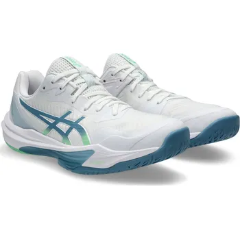 Pánská obuv Asics Sky elite FF 3 Sálová obuv WHITE / SABA BLUE, UK 7, EU 41,5, US 8, 26 cm