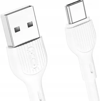 Datový kabel Kabel XO USB - USB typ C 2 m bílý