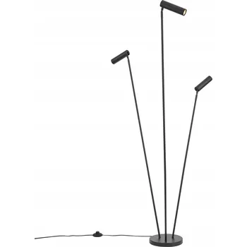 Stojací lampa Moderní černá stojací lampa se 3 světelnými zdroji GU10 35mm - Thomas
