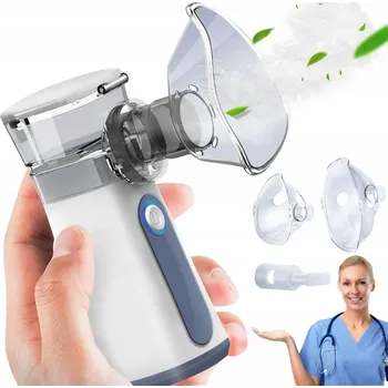 Bezpečnostní kamera Tichý Inhalátor Nebulizátor pro děti s funkcí samočištění a nízkou hmotností