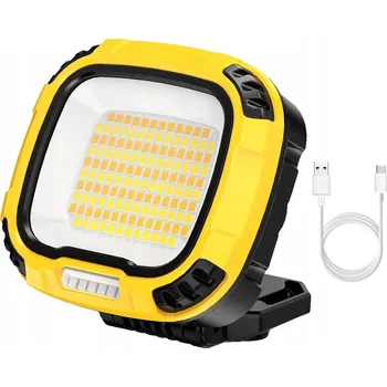 HALOGEN LED REFLEKTOR LAMPA MAGNE 4000LM PŘENOSNÝ IPX6 PRACOVNÍ STAVEBNÍ