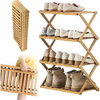 regál Regál Bedee 49 cm x 69 cm x 25 cm, světlý buk