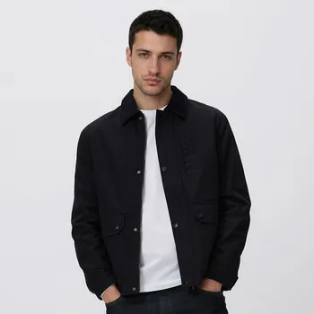 Dámský kabát Reserved - Bunda s límcem - černý - 458HR-99X - 458HR-99X-XL