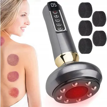 FYZIOTERAPEUTICKÝ PŘÍSTROJ S 12 ÚROVNĚMI SÁNÍ A NAHŘÍVÁNÍM ŠEDÝ