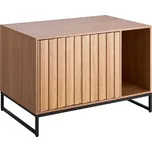 VEVOR Skříňka na kočíčí záchod hnědá 80…